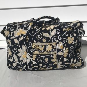 Vera Bradley Yellow Bird Duffel Bag